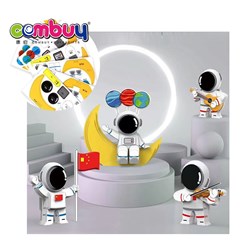 KB105225 - Education Space Series Stereoscopic Kids Diy Toys Wooden 3d Puzzle Assembly