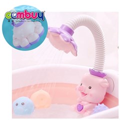 KB111976 - Toddler Bathroom Cartoon Pig Electric Water Spray Plastic Toys Baby Bath Shower