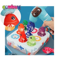 KB112797 - Toddler Playing Colorful Pair Cotton Fish Kids Hammer Fishing Toy