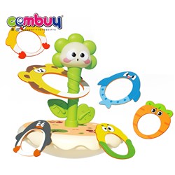 KB119540 - Cartoon Children Tabletop Tumbler Throwing Toys Animal Ring Toss Game