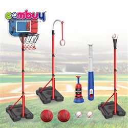 KB121642-KB121643 - Sport Lighting Scoring Board Fishing Baseball Ejection Adjustable Toys Children's Basketball Stand