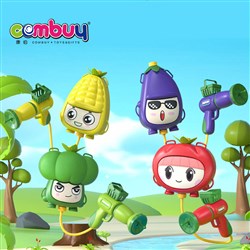 KB122120-KB122127 - Outdoor Summer Cute Vegetable Party Game Children Water Gun Backpack Toys