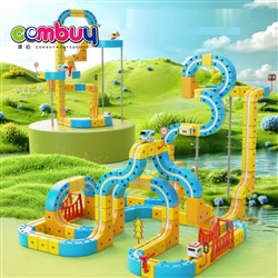 KB125783-KB125794 - Assembly Adventure Railway Diy Electric Suspended Lighting Track Train Toys