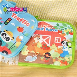KB128138-KB128143 - Infant Early Learning Educational Cognitive Tear Toys Baby Cloth Book