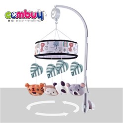 KB130341-KB130343 - Infant Wind up Music Box Crib Rotating Musical Baby Cartoon Plush Bedside Bell Toys