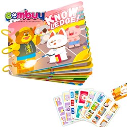 KB133297-KB133300 - Educational Knowledge Early Learning Children Study Magic Sticker Book Toys