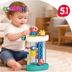 KB135418 - Infant Indoor Playing Cartoon Shape Sorter Sound Tube Baby Educational Toys