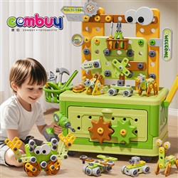 KB138493-KB138494 - Pretend Play Interactive Kids Storage Toolbox Diy Assembly Screw Tools Toys