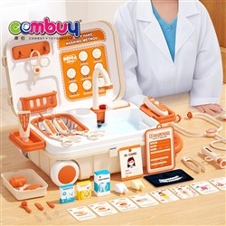 KB138746 - Children Role Play Storage Box Electric Doctor Equipment Tools Medical Washbasin Suitcase Toys