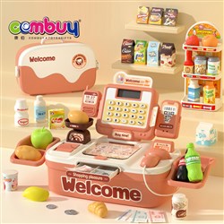 KB139349-KB139350 - Simulation Children Pretend Play Lighting Sound Shopping Cash Register Toy