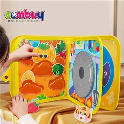 KB139703-KB139704 - Cartoon Early Learning Sticker Pattern Soft Education Baby Cloth Books Toys
