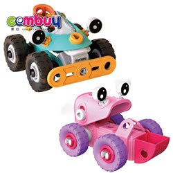 KB140532-KB140533 - Educational Kids Screw Tools Assembly Vehicle Diy Soft Rubber Building Blocks Toys