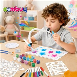 KB140551-KB140552 - Educational Colorful Doodle Game Spray Painting 3 in 1 Drawing Magic Blowing Pen Toys