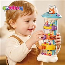 KB141121-KB141122 - Indoor 6 in 1 Obstacle Course Launch Tower Baby Play Educational Toys