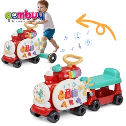 KB142472-KB142473 - Toddler Indoor Learning Educational Lighting Music Kids Push Train Walker Toy