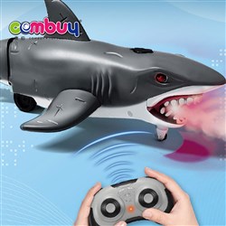 KB142995-KB142996 - Simulation Remote Control Animals Spray Sound Rc Swimming Shark Toys