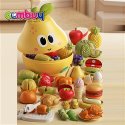 KB144287 - Simulation Kids Indoor Pretend Play Storage Box Peelable Cutting Fruit Toy