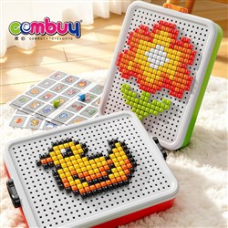 KB147290-KB147295 - Educational Storage Box Table Children DIY Screw Mushroom Nail Toy