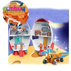KB200274 - Educational exploration mini scene play kids space rocket toy