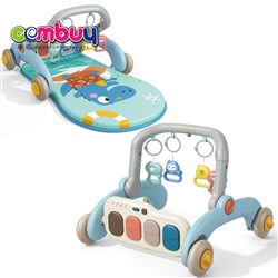 KB200943 - Fitness rack lighting musical pedal piano push walker toys baby play mat activity gym