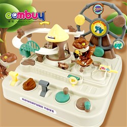 KB211040 - Educational Electric Lighting Musical Dinosaur Adventure Track Toy