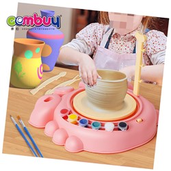 KB212983 - Ceramic drawing education painting diy electric toys kids pottery machine
