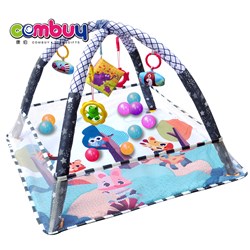 KB212990-KB212992 - Infant crawling fitness stand blanket play baby activity mat toy with 20 balls 