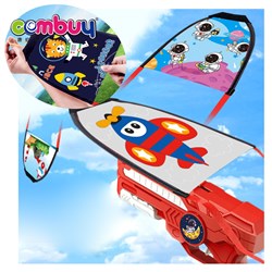 KB213008 - Funny sport toy outdoor kids ejection flying kite launcher gun