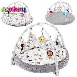 KB216575-KB216577 - Double sided infant crawling lying blanket music toy cotton baby play mat