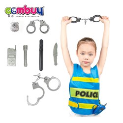 KB217454 - Role pretend play game set cosplay police tools toy for children