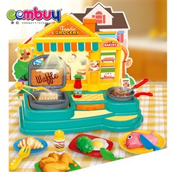 KB219054 - Breakfast shop mini pretend play toy kids cooking game kitchens