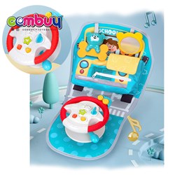 KB310705 - Simulation storage pocket hanging car seat baby driving steering wheel car toy